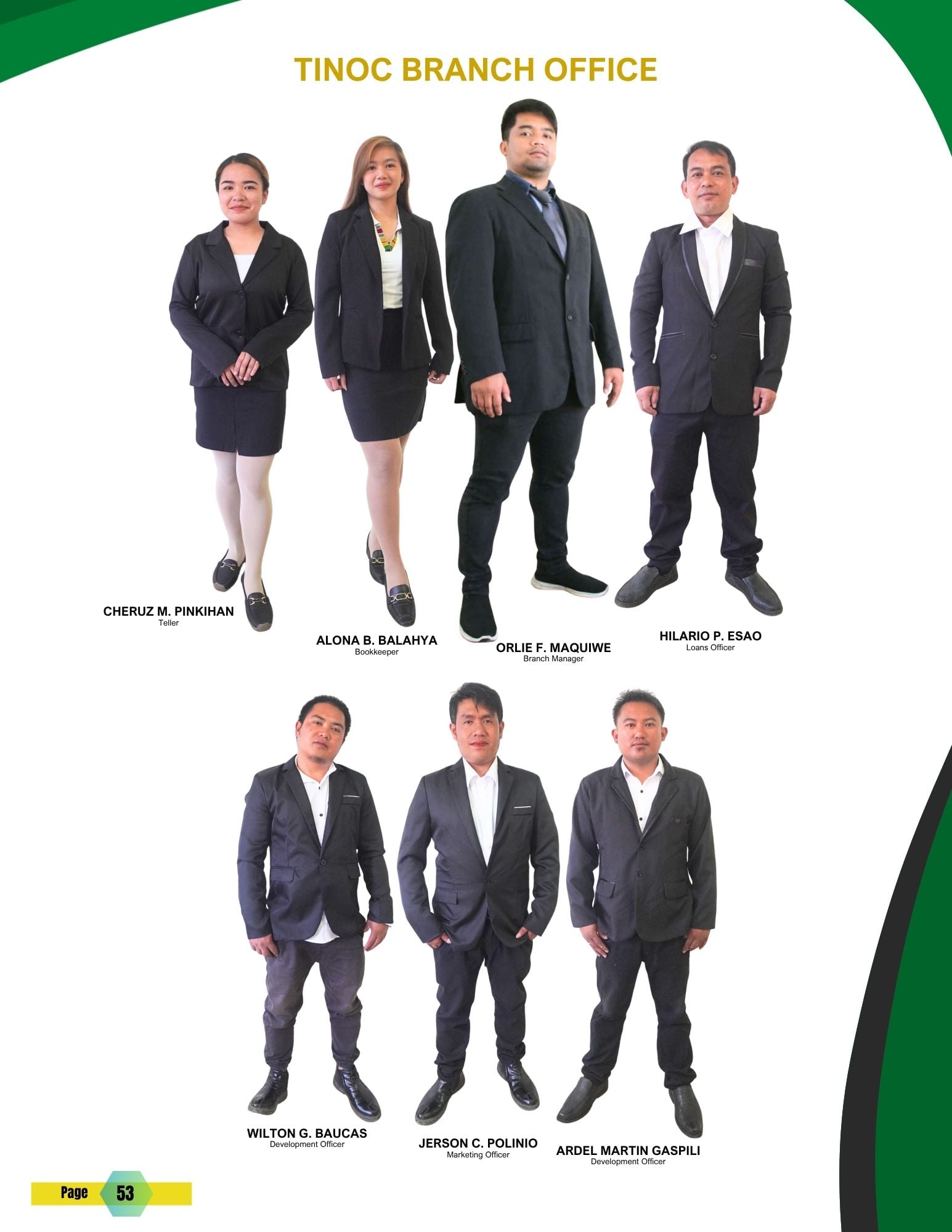 Tinoc Branch Office